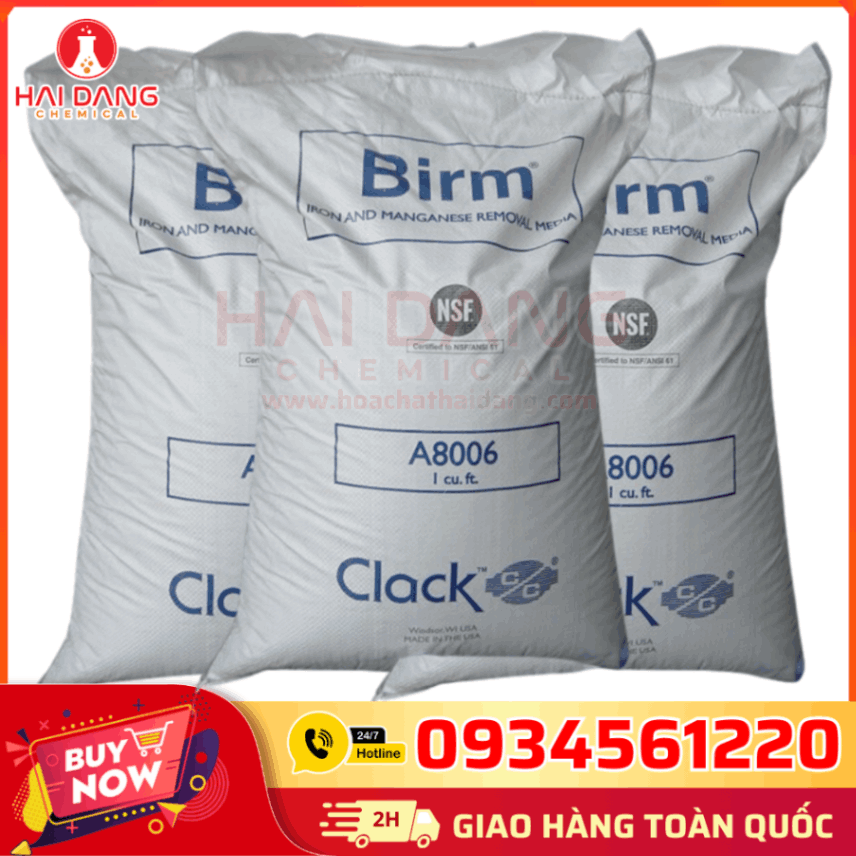 Hạt Birm Xuất Xứ Mỹ – Vật Liệu Khử Sắt, Mangan Trong Xử Lý Nước