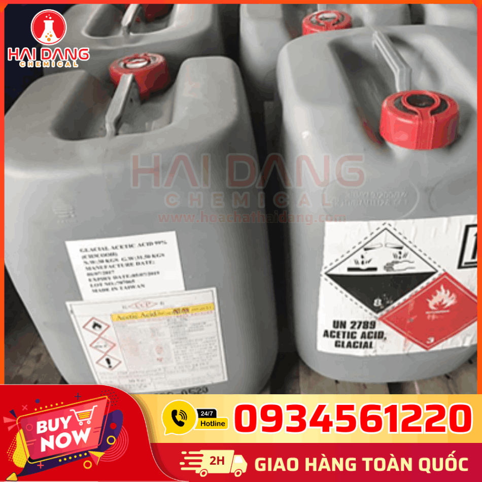 Axit Axetic Đài Loan – Chất Lỏng Trong Suốt, Mùi Hăng Đặc Trưng, Hiệu Quả Cao Trong Ứng Dụng Tẩy Rửa