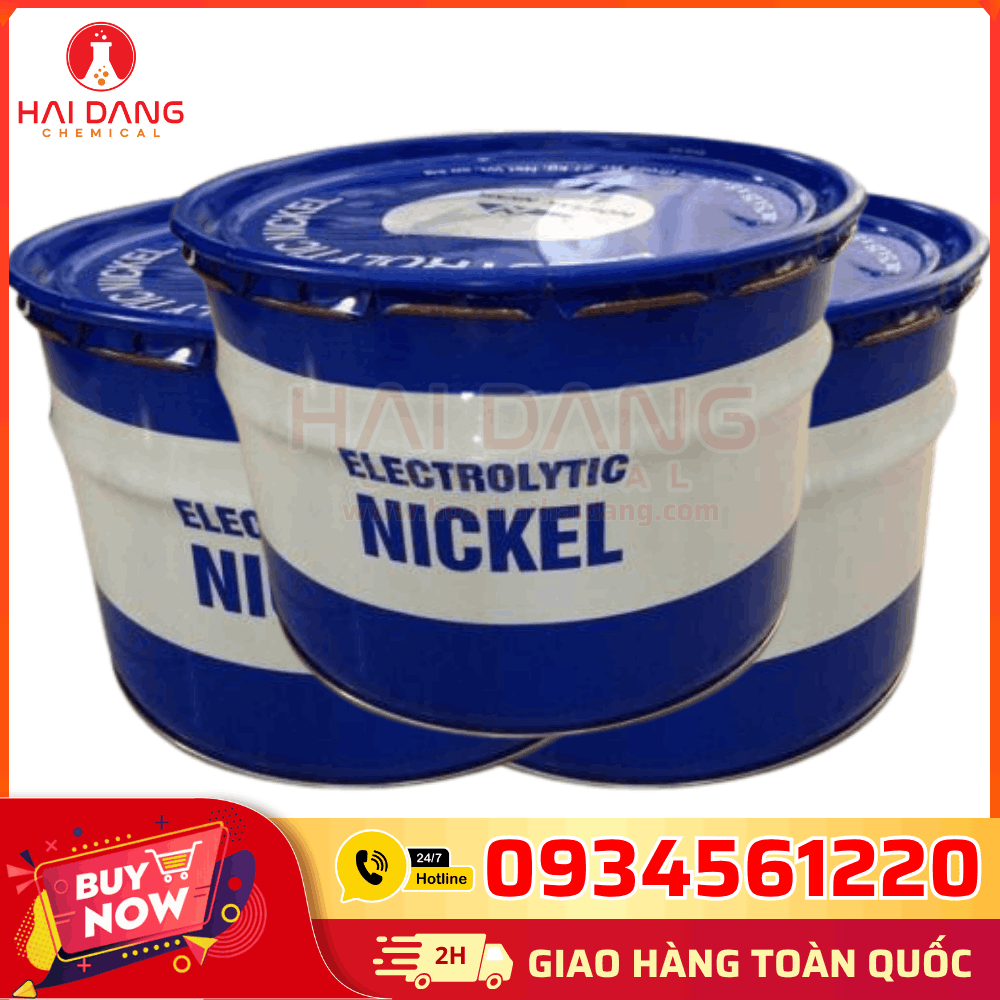Tấm Niken Anode 1x1 Canada – Kim Loại Tinh Khiết Dùng Trong Mạ Niken Điện & Hóa Học