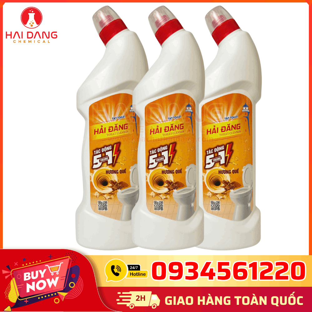 Nước Tẩy Toilet Hải Đăng 10 Lít – Hương Quế Chính Hãng Việt Nam