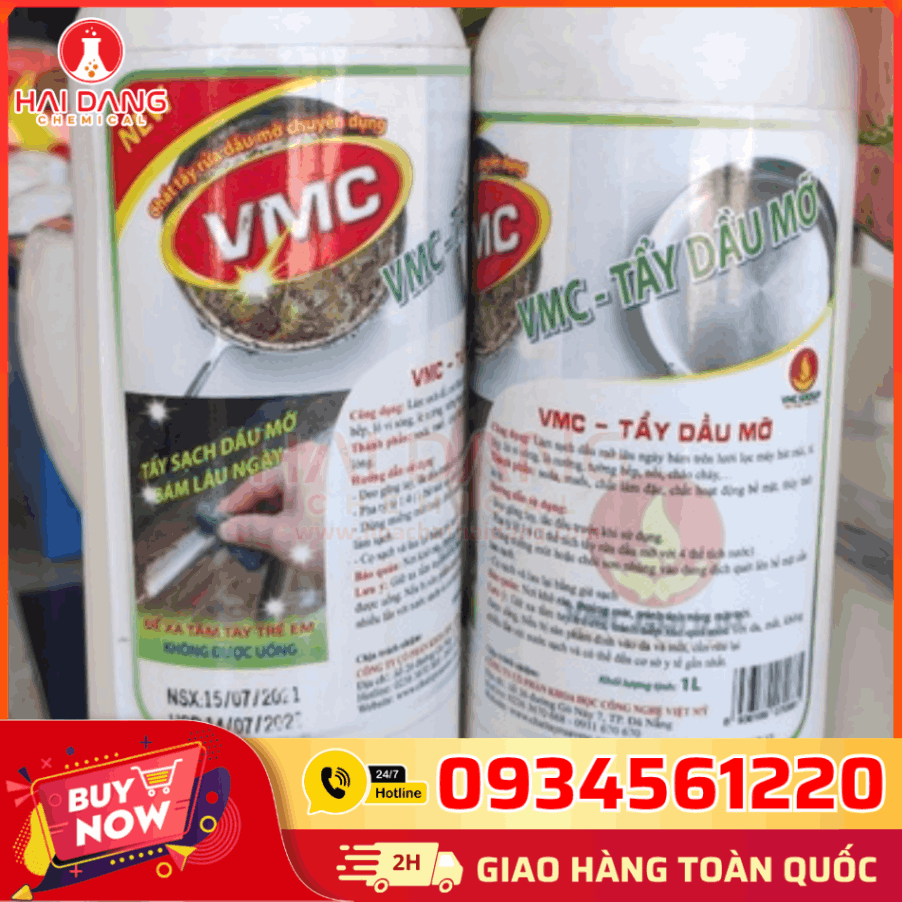 Kho Hàng Tẩy Dầu Mỡ VMC – Chai 1L – Hóa Chất Tẩy Rửa & Vệ Sinh Nhà Cửa Hải Đăng Chính Hãng Toàn Quốc