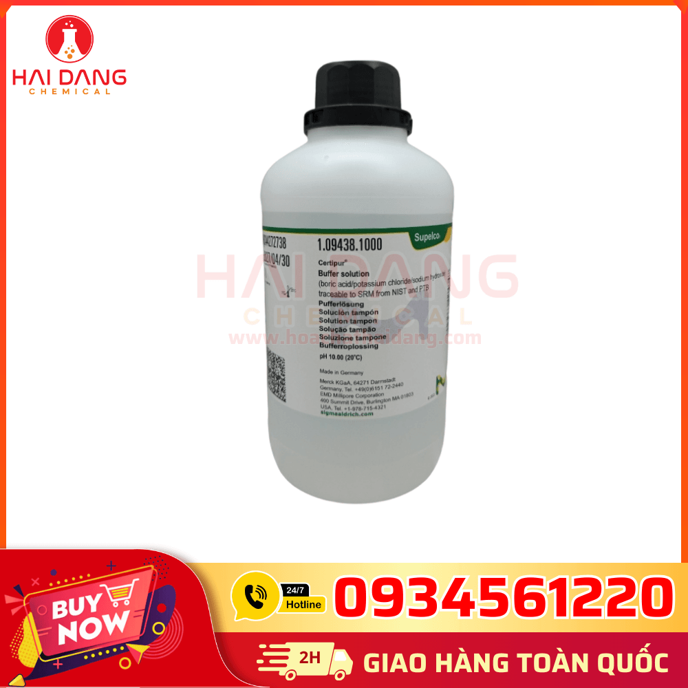 Sodium salicylate Merck Đức lọ 1kg dùng trong phân tích thí nghiệm.