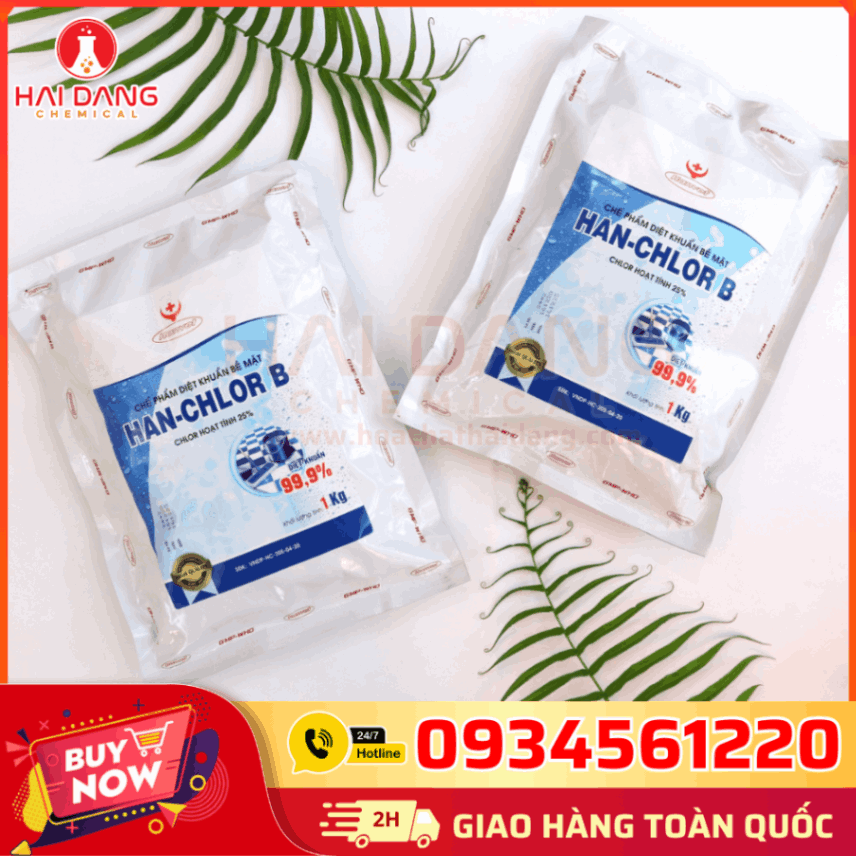 Hóa Chất Cloramin B – Dạng Bột Trắng 1kg, Khử Trùng Ao Nuôi, Diệt Khuẩn Dụng Cụ, Tiêu Diệt Nấm Và Virus Trong Môi Trường Nuôi.