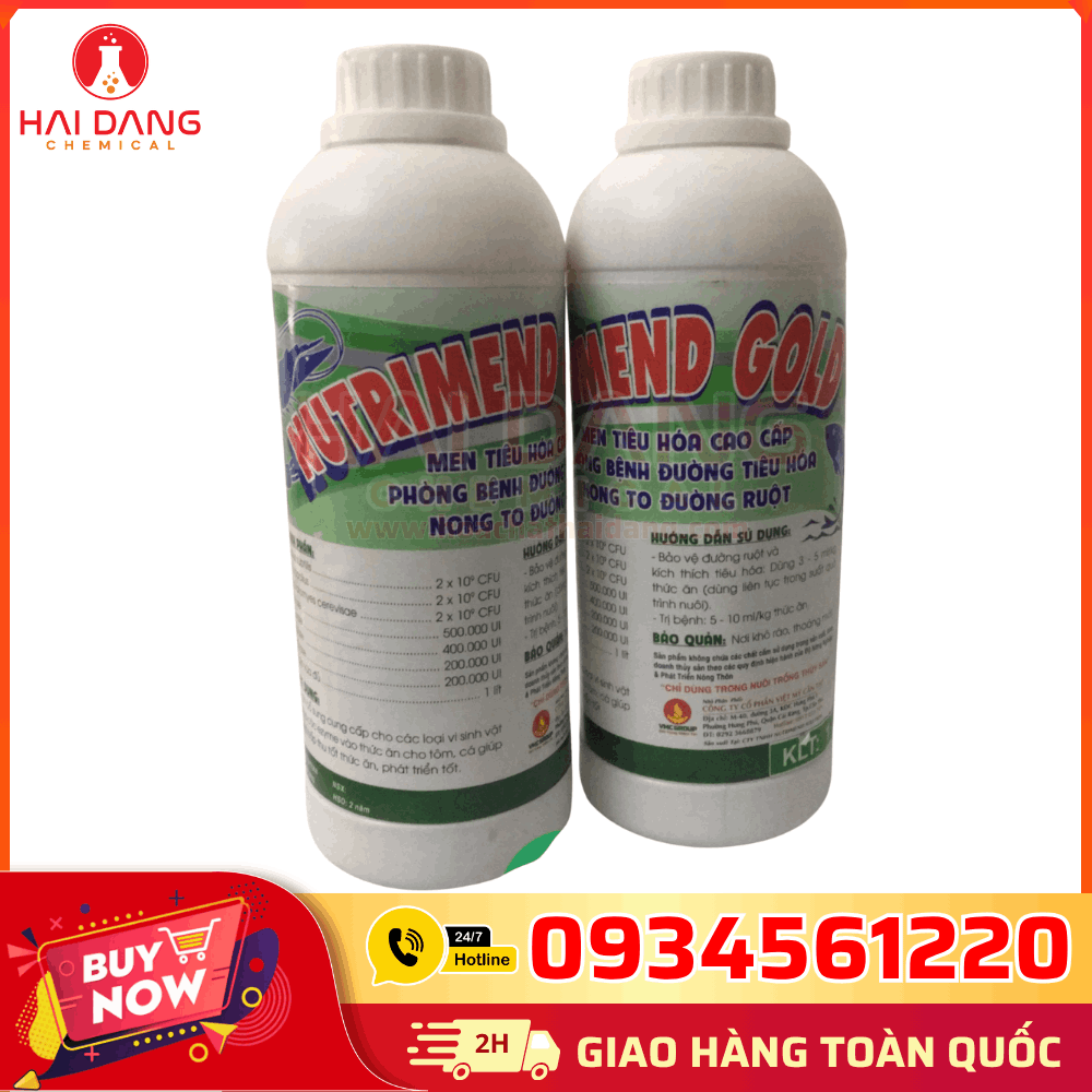 Nutrimend Gold – Dung Dịch Bổ Gan Giải Độc, Hỗ Trợ Tiêu Hóa, Tăng Sức Đề Kháng Và Cải Thiện Hiệu Quả Nuôi Thủy Sản.