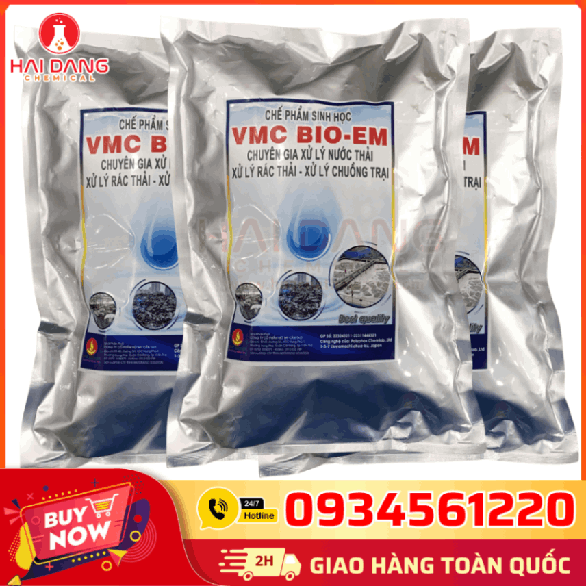 VMC Bio-EM – Chế Phẩm Vi Sinh Xử Lý Nước Thải, Nuôi Trồng Thủy Sản