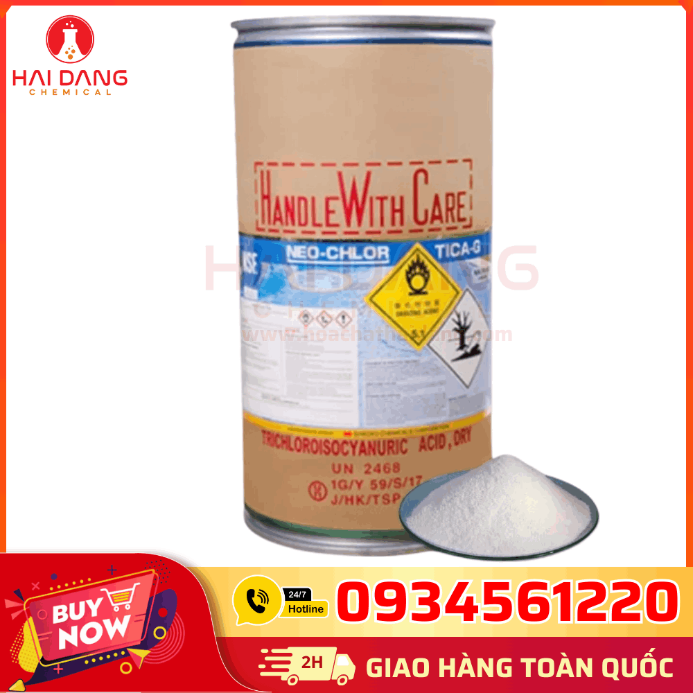 TCCA Shikoku Nhật Bản 90% – Viên 200 Gram, Hóa Chất Clo Ổn Định, Làm Trong Nước, Diệt Khuẩn Và Khử Mùi Hồ Bơi