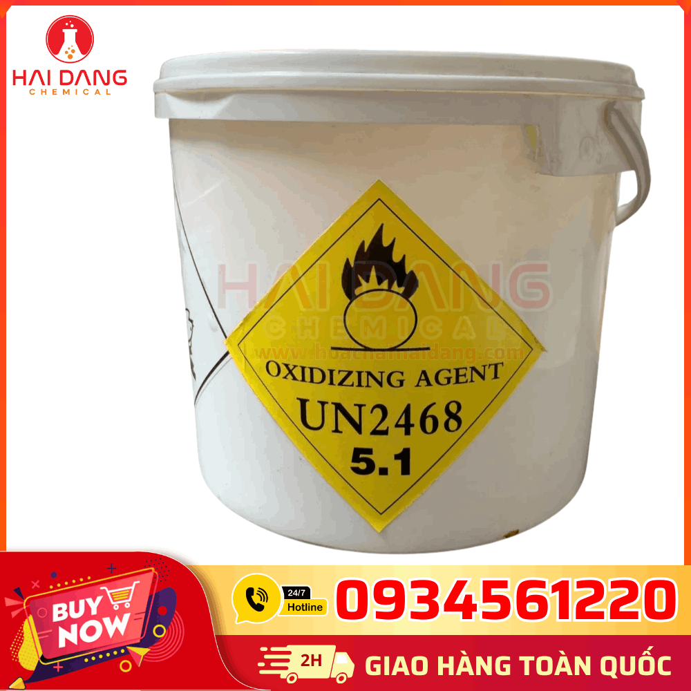 Trichloroisocyanuric Acid TCCA Viên 2g Trung Quốc – C₃Cl₃N₃O₃ 90%, Hóa Chất Khử Trùng Hồ Bơi Và Diệt Khuẩn Nước Hiệu Quả