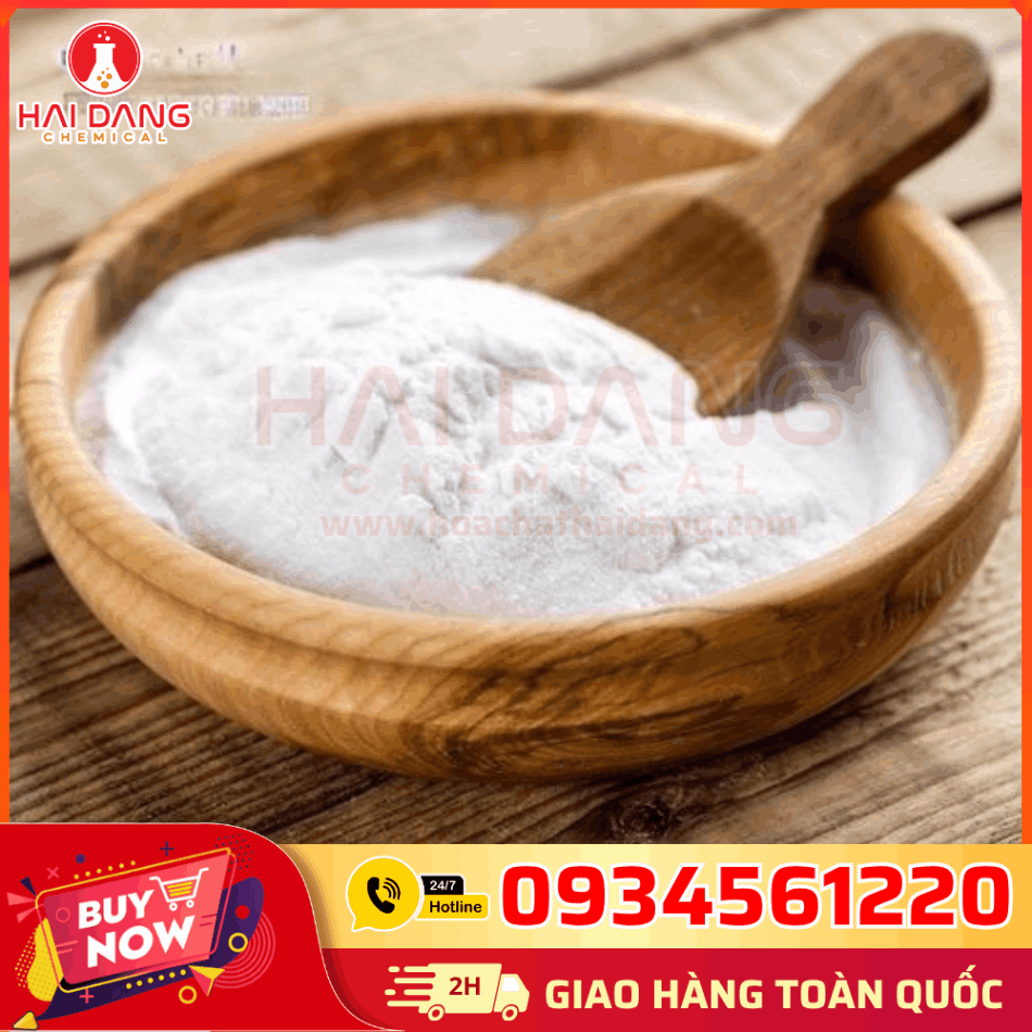 NaHCO₃ Bicarfood – Bột Trắng Dễ Tan, Giúp Cân Bằng pH, Trung Hòa Axit Trong Hệ Thống Xử Lý Nước.