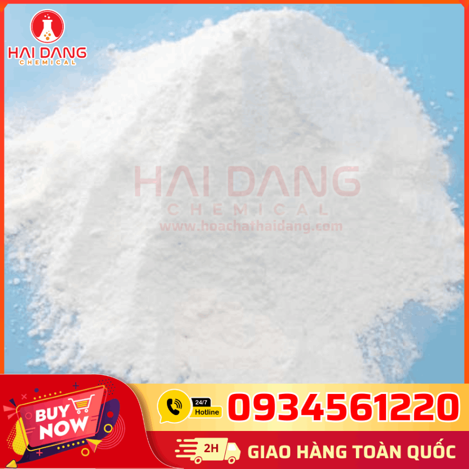 CaCl₂ 94% Ấn Độ – hóa chất công nghiệp, đóng bao 25kg.