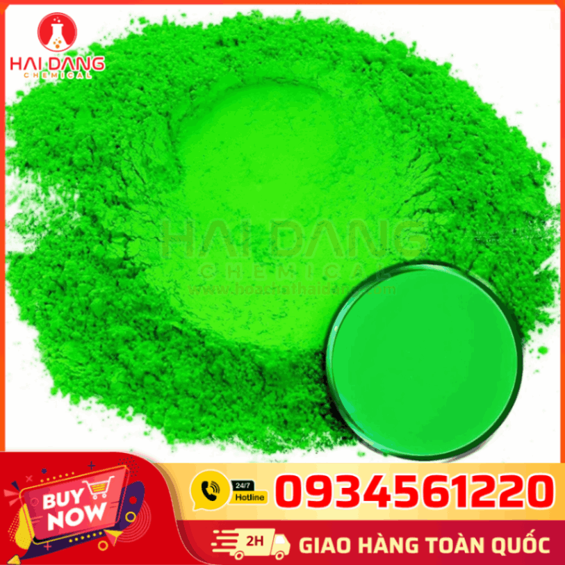 Màu xanh táo Apple Green – hợp chất màu thực phẩm – Tạo sắc xanh tươi sáng, dùng trong bánh kẹo, thạch và nước giải khát.